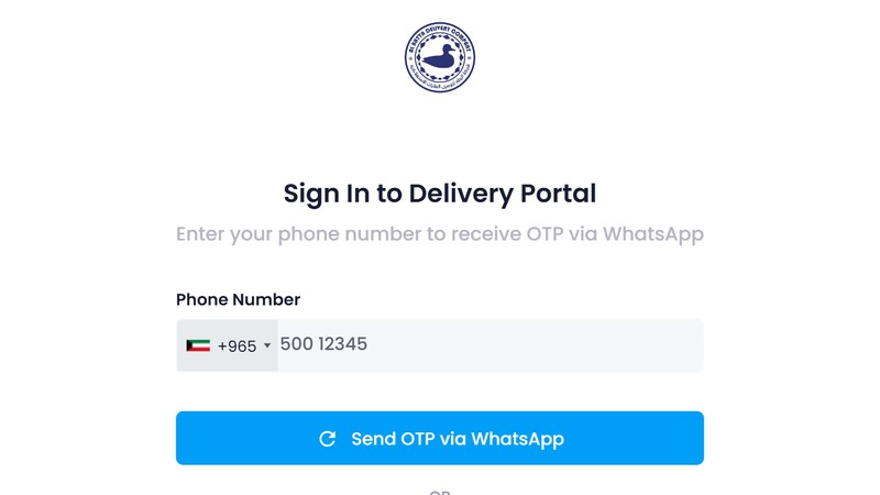 Al Batta Delivery - Customer Portal