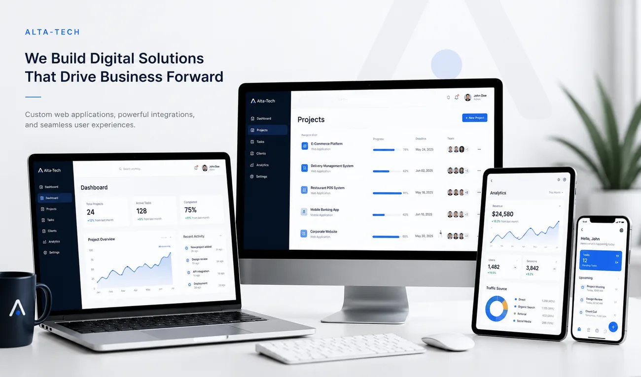 Alta-Tech custom software solutions